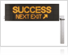 Success Next Exit Sign